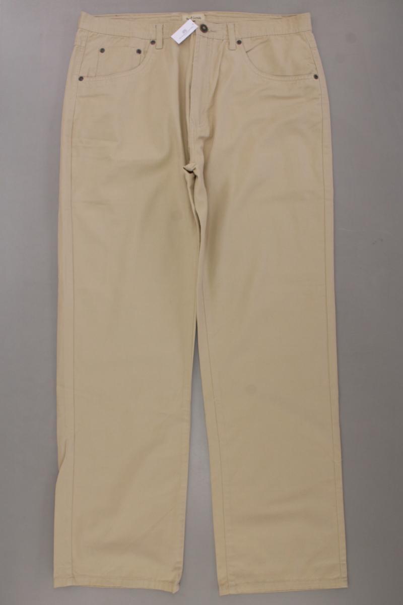 Port Louis Vintage Hose für Herren Gr. 52 braun aus Baumwolle