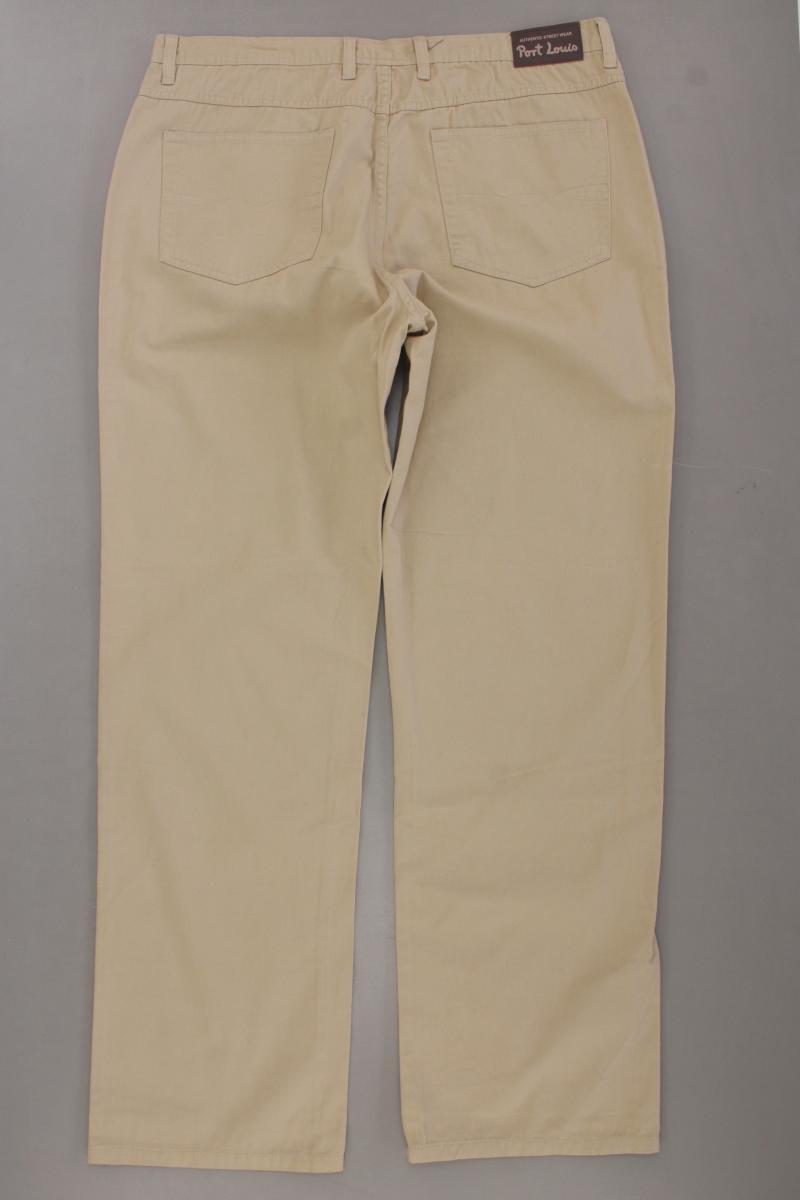 Port Louis Vintage Hose für Herren Gr. 52 braun aus Baumwolle