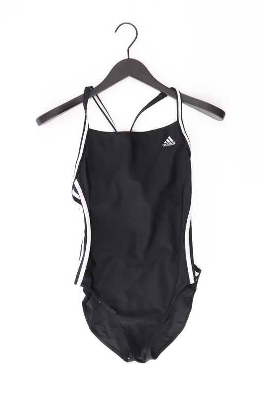 Adidas Badeanzug Gr. 42 schwarz aus Polyester