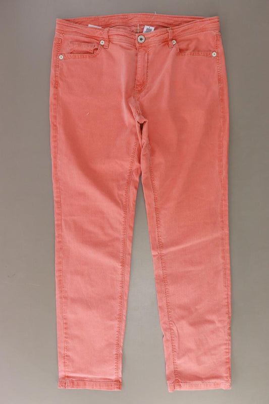 Raffaello Rossi Straight Jeans Gr. 42 orange aus Baumwolle