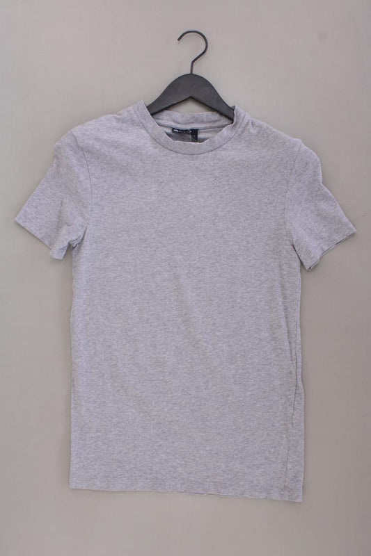 Asos T-Shirt für Herren Gr. M Kurzarm grau aus Baumwolle