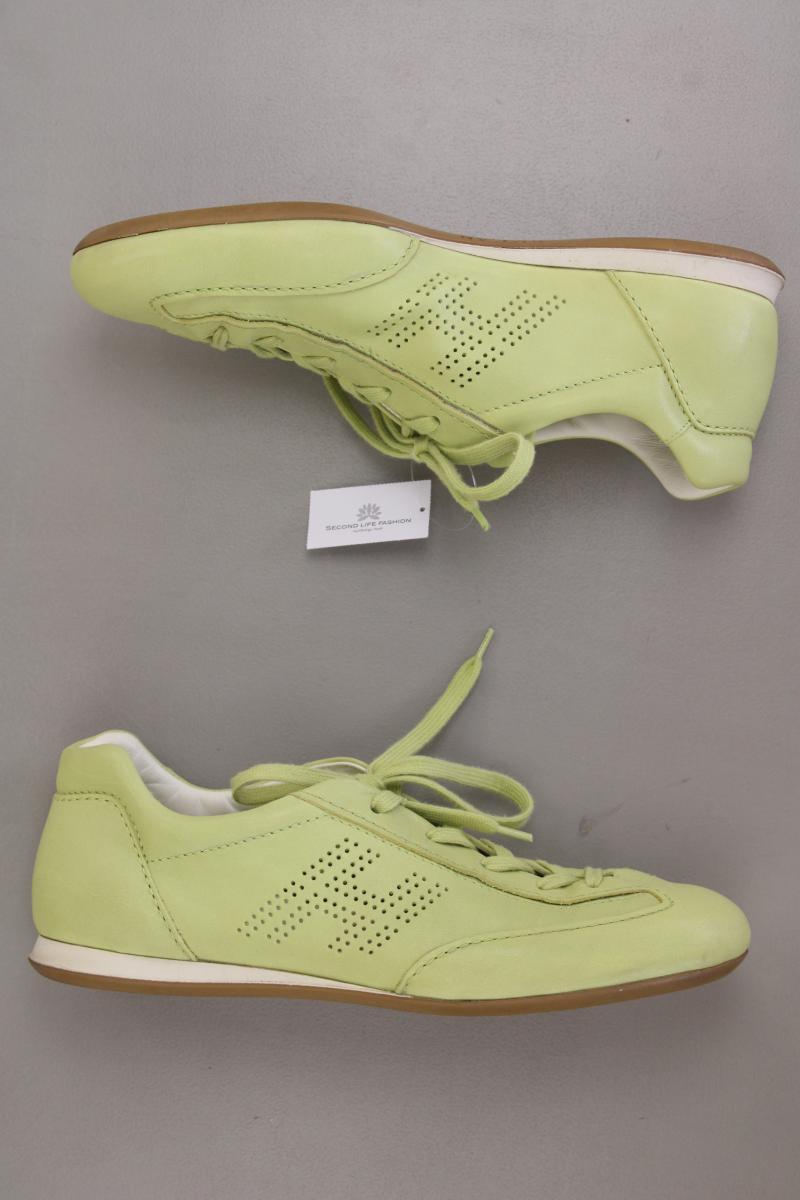 Hogan Olympia Donna Sneaker Gr. 38 grün aus Leder