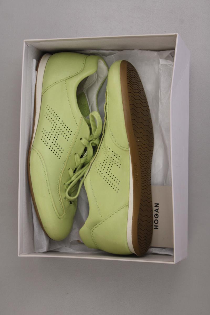 Hogan Olympia Donna Sneaker Gr. 38 grün aus Leder