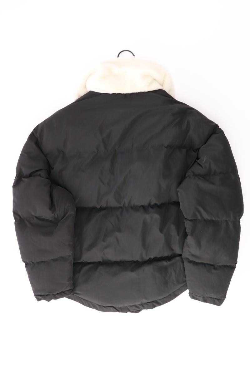 BOOHOO Lange Jacke Gr. 36 schwarz aus Polyester