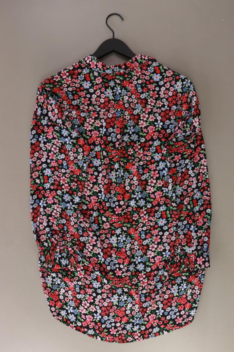 Only Langarmbluse Gr. L mit Blumenmuster rot aus Polyester