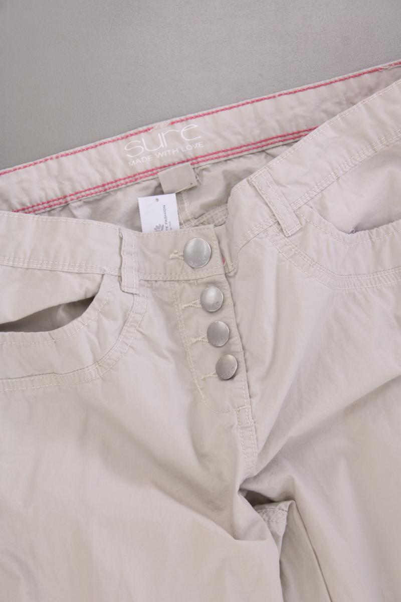 Sure 3/4 Hose Gr. M creme aus Baumwolle