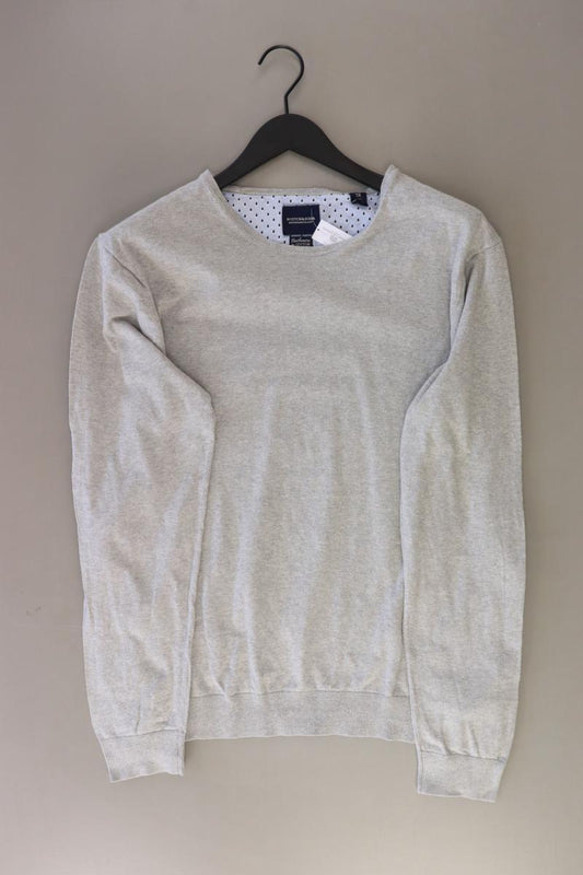 Scotch & Soda Feinstrickpullover für Herren Gr. XXL grau aus Baumwolle