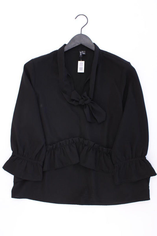 Vero Moda Schluppenbluse Gr. L 3/4 Ärmel schwarz