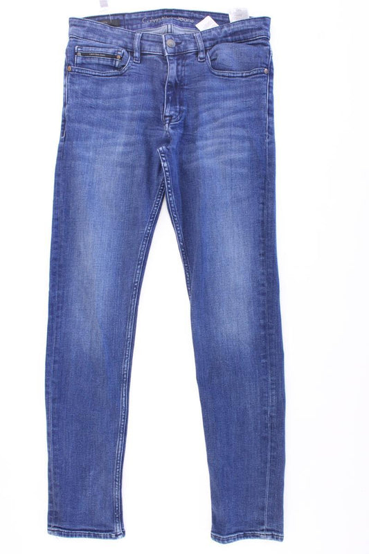 Calvin Klein Skinny Jeans Gr. W31/L32 blau aus Baumwolle