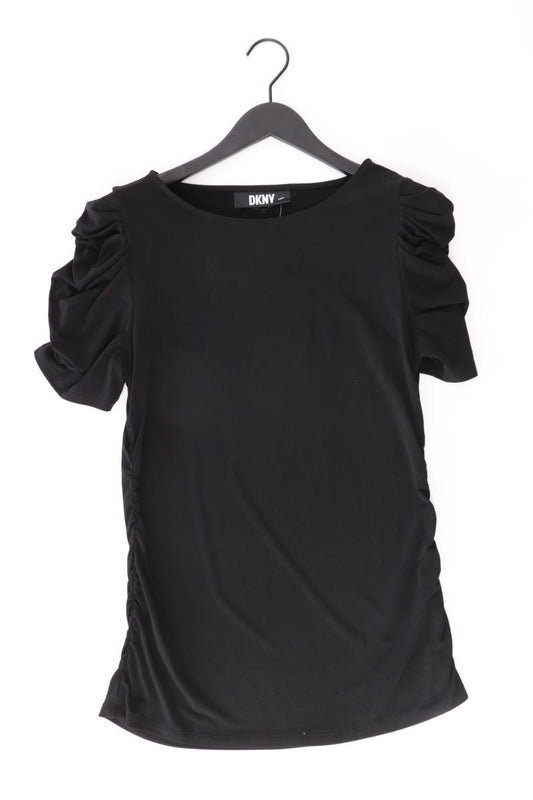 DKNY T-Shirt Gr. M Kurzarm schwarz aus Polyester