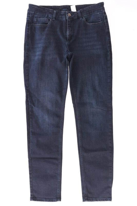MAC Straight Jeans Gr. 42/L32 Modell Angela Pipe Smart blau aus Baumwolle