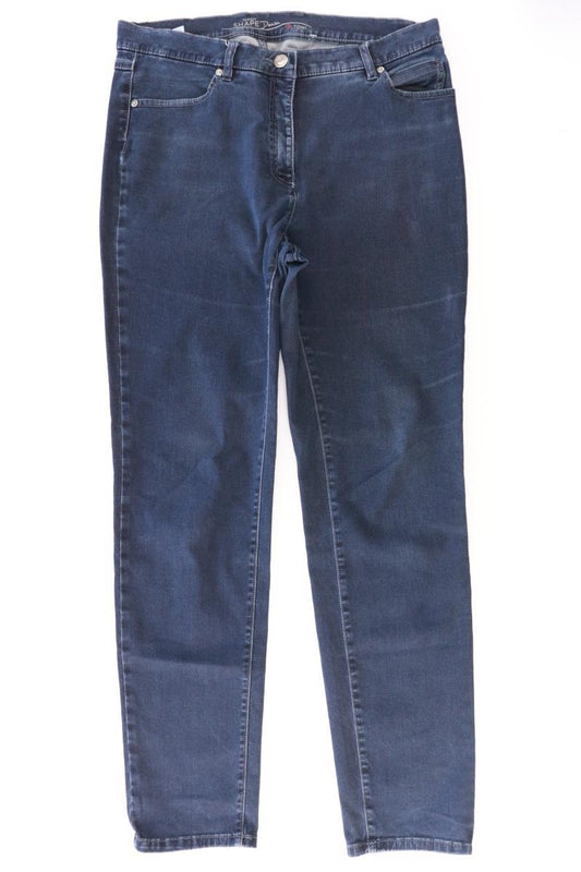 TONI Straight Jeans Gr. 42 blau aus Baumwolle