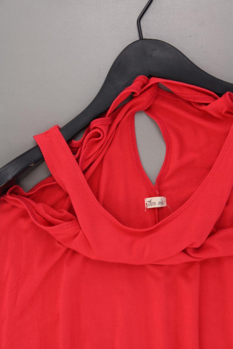 Hollister Jerseykleid Gr. S Träger rot