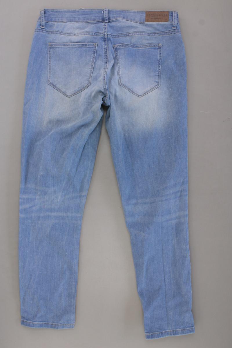 Esprit Cropped Jeans Gr. W30 blau aus Baumwolle