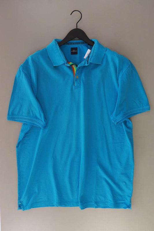 Engbers Poloshirt für Herren Gr. XXXL Kurzarm blau aus Baumwolle