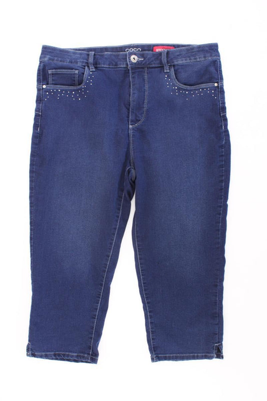 Stooker 3/4 Jeans Gr. 44 Modell Coco blau aus Baumwolle