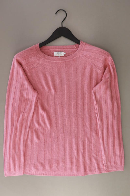 Only Feinstrickpullover Gr. L rosa aus Polyacryl