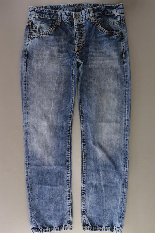 Camp David Straight Jeans für Herren Gr. W34/L32 blau aus Baumwolle
