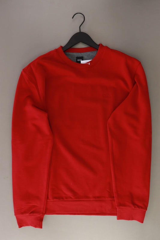 BOSS by Hugo Boss Langarmpullover für Herren Gr. XXL rot aus Baumwolle