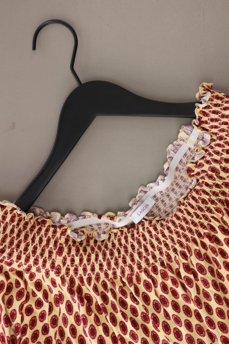 Lascana Regular Bluse Gr. S 3/4 Ärmel mit Carmen-Ausschnitt gelb