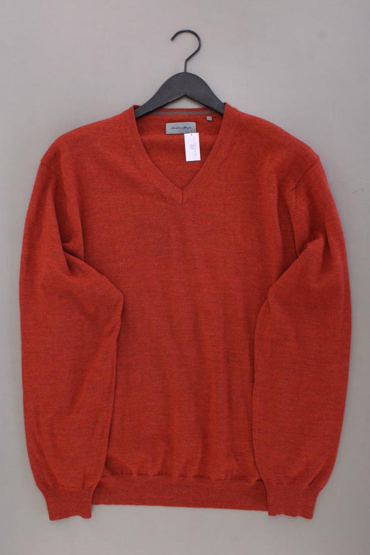 Christian Berg Wollpullover für Herren Gr. XXL orange