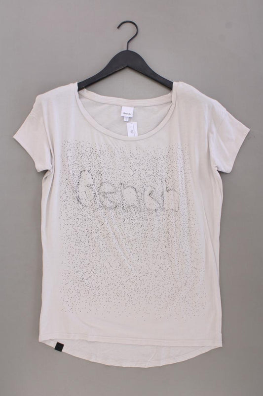 Bench Printshirt Gr. S Kurzarm creme