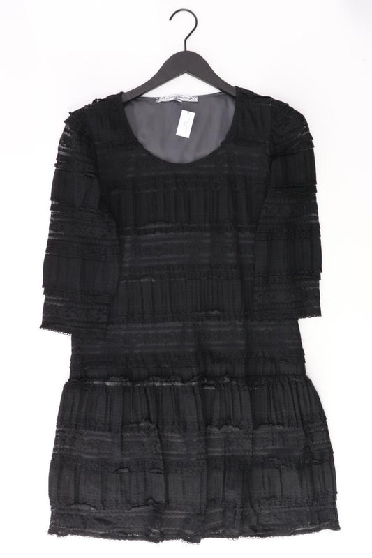 La fée maraboutée Abendkleid Gr. 42 3/4 Ärmel schwarz aus Polyamid