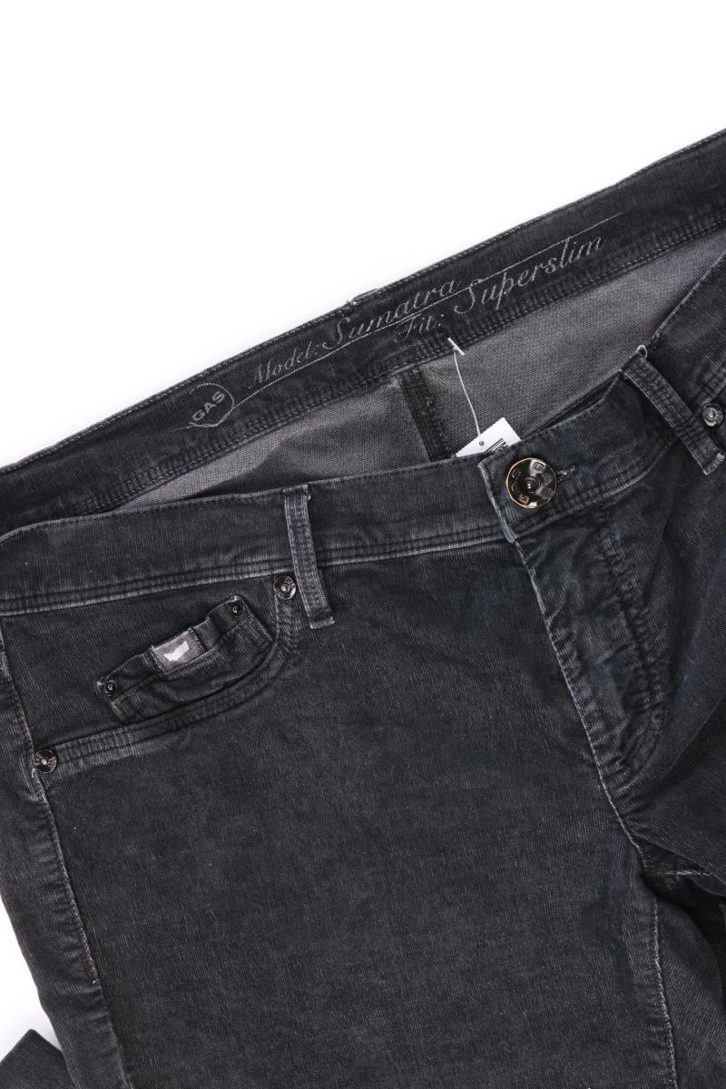 GAS Straight Jeans Gr. W31/L32 schwarz aus Baumwolle