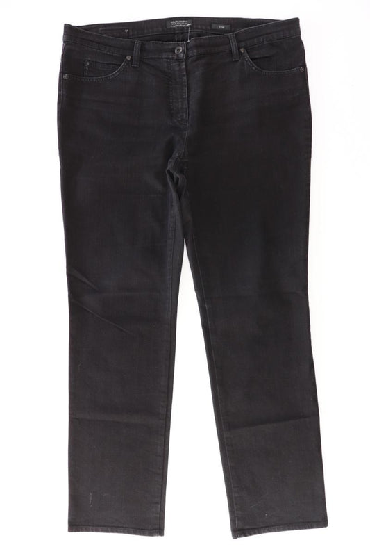 Gerry Weber Straight Jeans Gr. Kurzgröße 46 schwarz aus Baumwolle