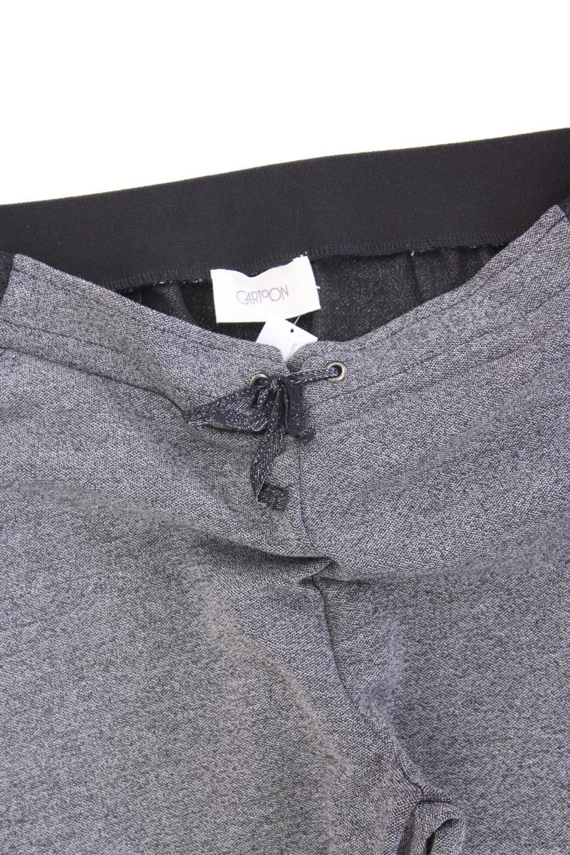 Cartoon Stoffhose Gr. 40 grau aus Polyester