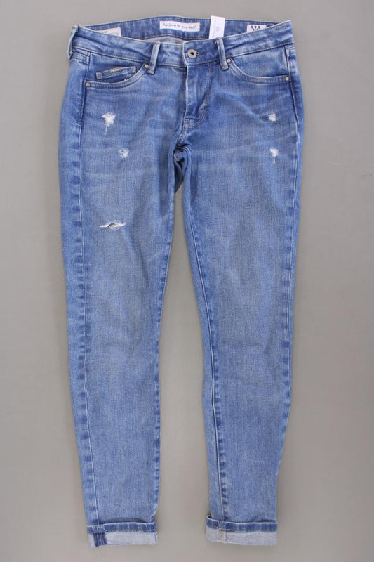 Pepe Jeans Skinny Jeans Gr. W28/L30 blau aus Baumwolle