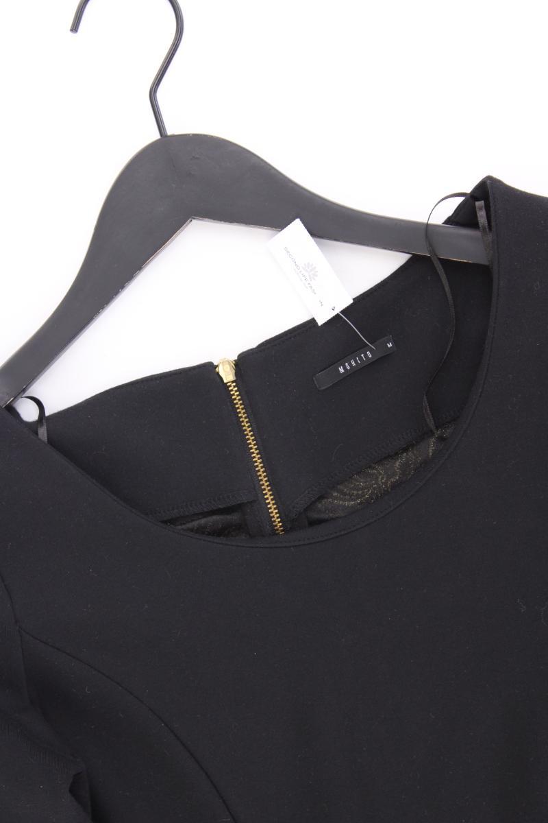 Mohito Etuikleid Gr. M 3/4 Ärmel schwarz aus Viskose