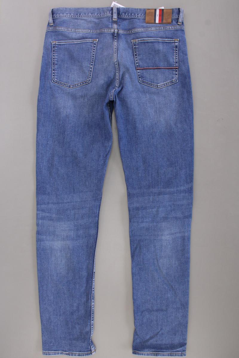 Tommy Hilfiger Straight Jeans für Herren Gr. W34/L34 Modell Tapered Fit blau