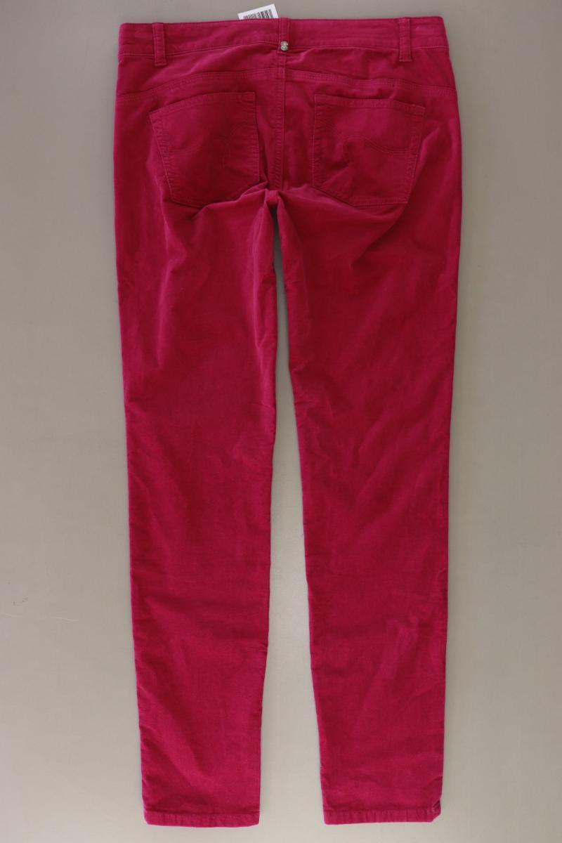 Stefanel Five-Pocket-Hose Gr. W28 lila aus Baumwolle