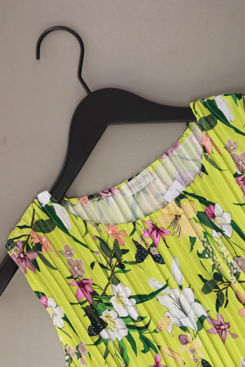 New Collection Ärmellose Bluse Gr. S mit Blumenmuster grün