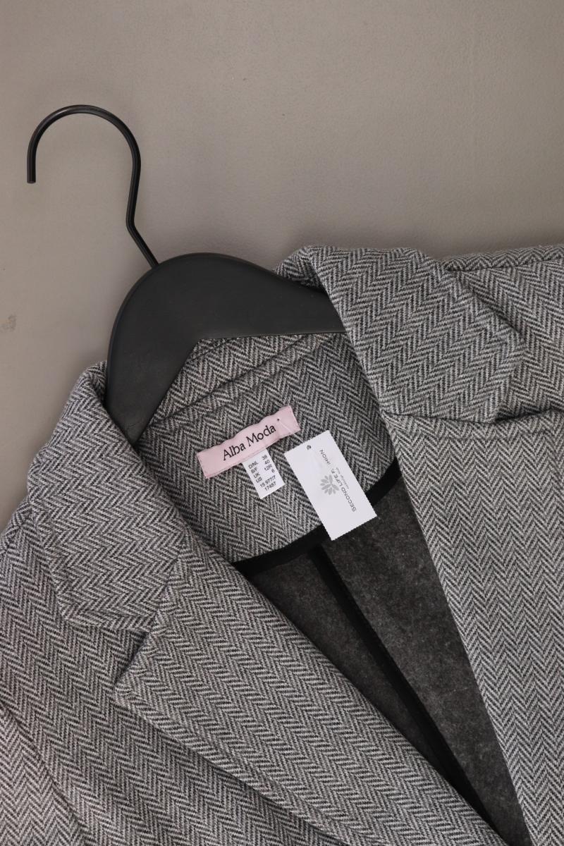 Alba Moda Regular Blazer Gr. 38 grau aus Polyester