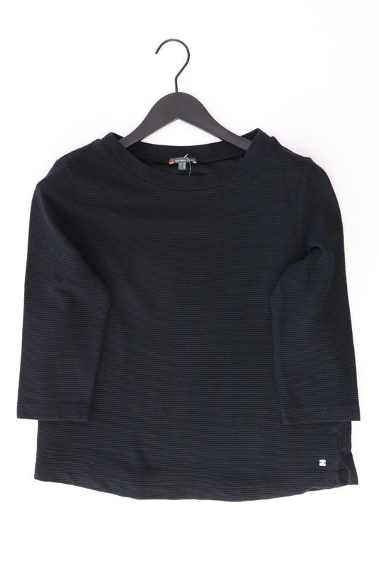 Street One Regular Shirt Gr. 38 3/4 Ärmel schwarz