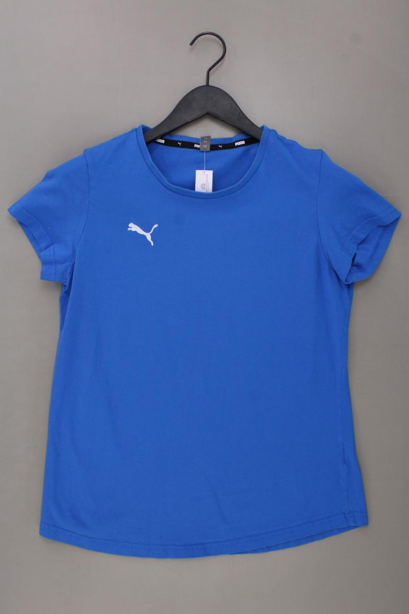 Puma Sportshirt Gr. XL Kurzarm blau