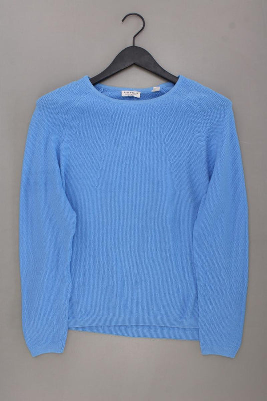 Tchibo Strickpullover Gr. 36/38 neuwertig blau aus Baumwolle