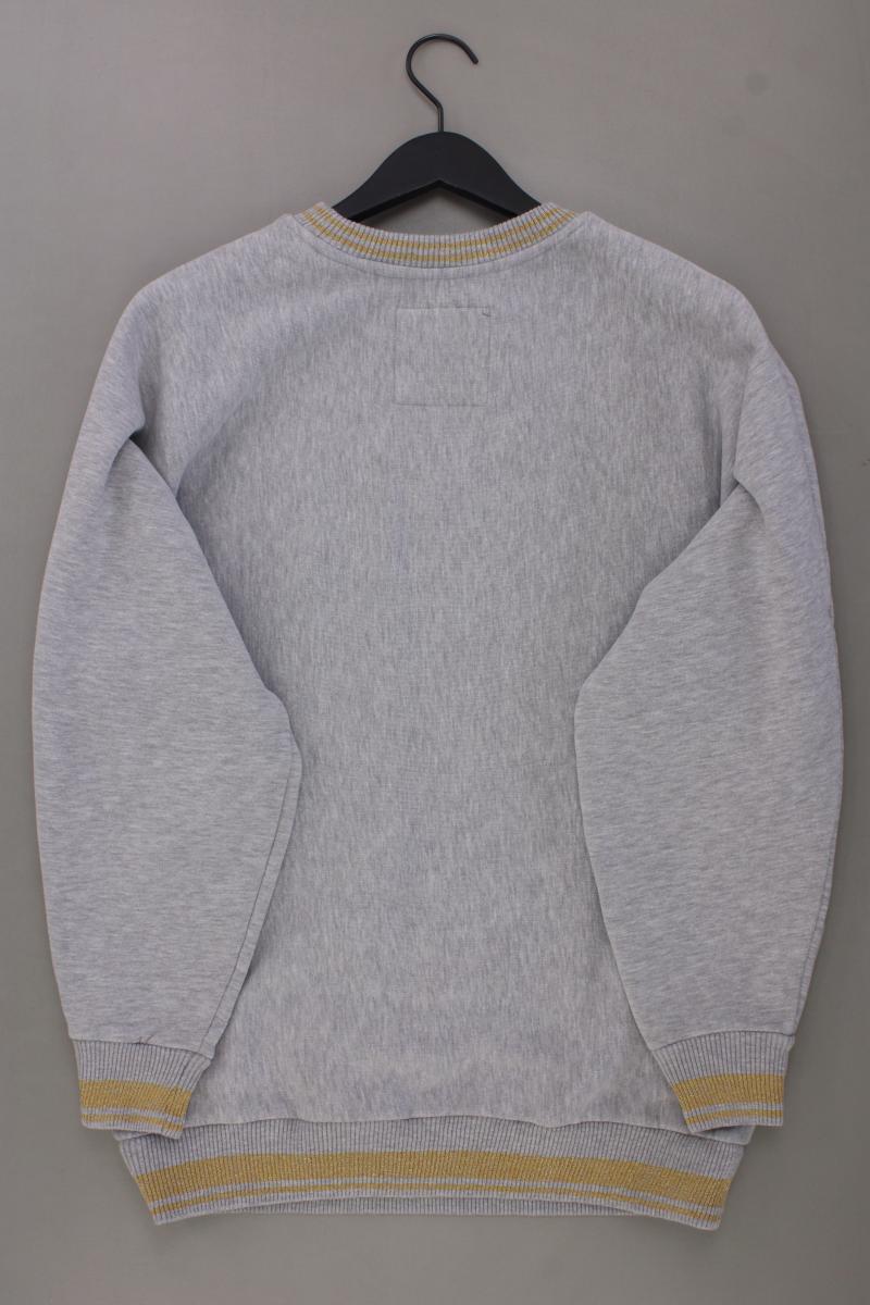 Superdry Langarmpullover Gr. 40 neuwertig grau aus Baumwolle