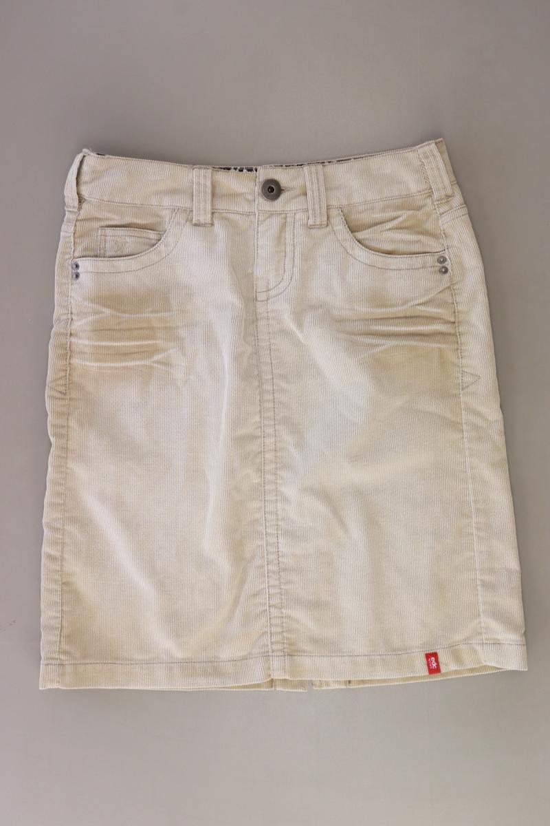 edc by Esprit Cordrock Gr. 34 creme aus Polyester