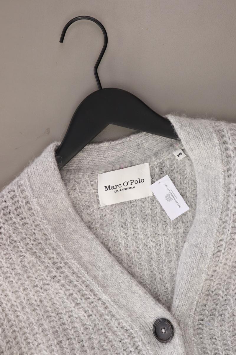 Marc O'Polo Strickjacke Größe XXS Gr. XS Langarm grau