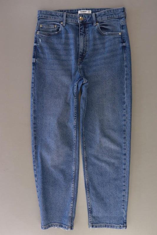 Pull&Bear Mom Jeans Gr. 40 blau aus Baumwolle