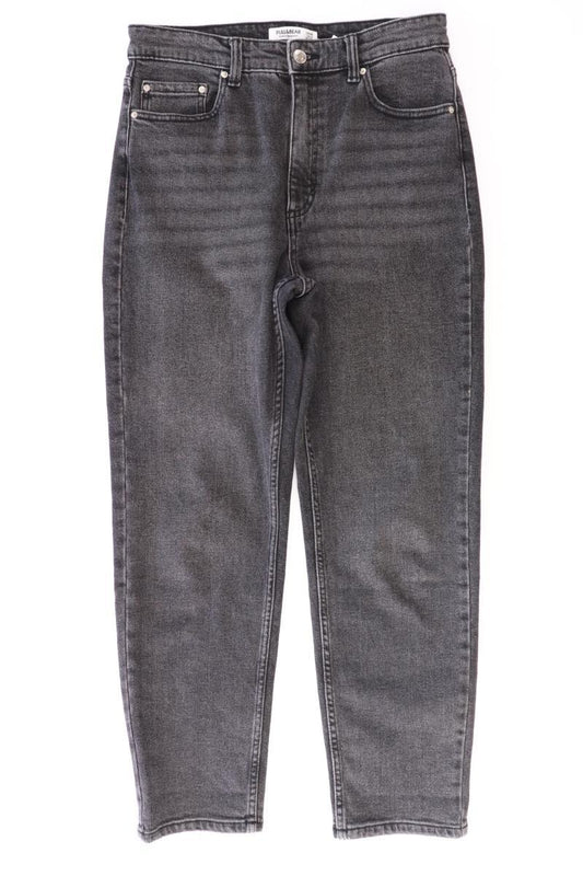 Pull&Bear Mom Jeans Gr. 40 schwarz aus Baumwolle
