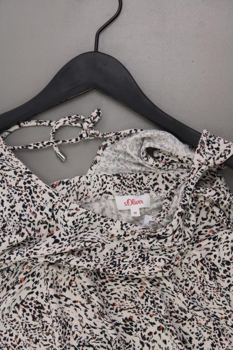 s.Oliver Trägertop Gr. 40 mehrfarbig aus Viskose