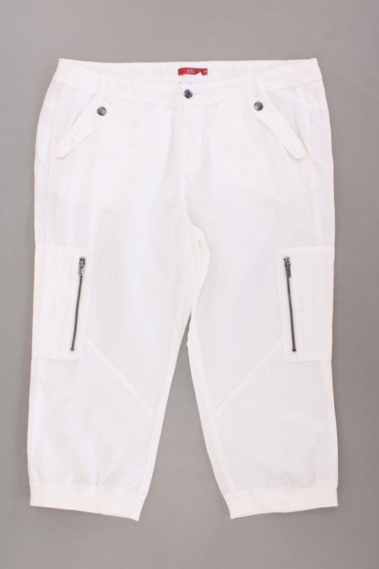 edc by Esprit 3/4 Hose Gr. 38 weiß aus Baumwolle