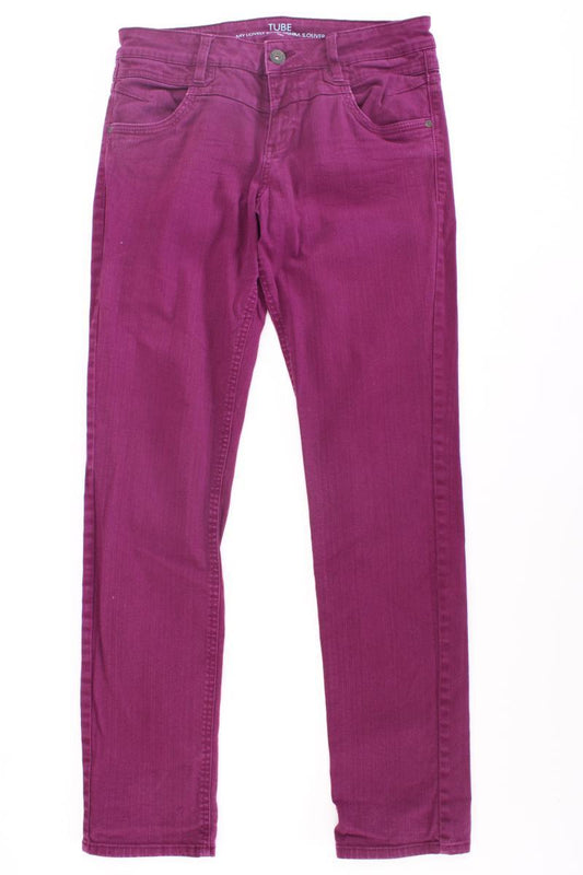 s.Oliver Skinny Jeans Gr. 38/L32 lila aus Baumwolle
