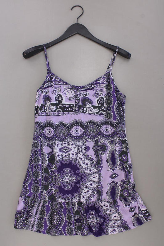 Street One Spaghetti-Top Gr. 38 mit Paisleymuster lila aus Polyester