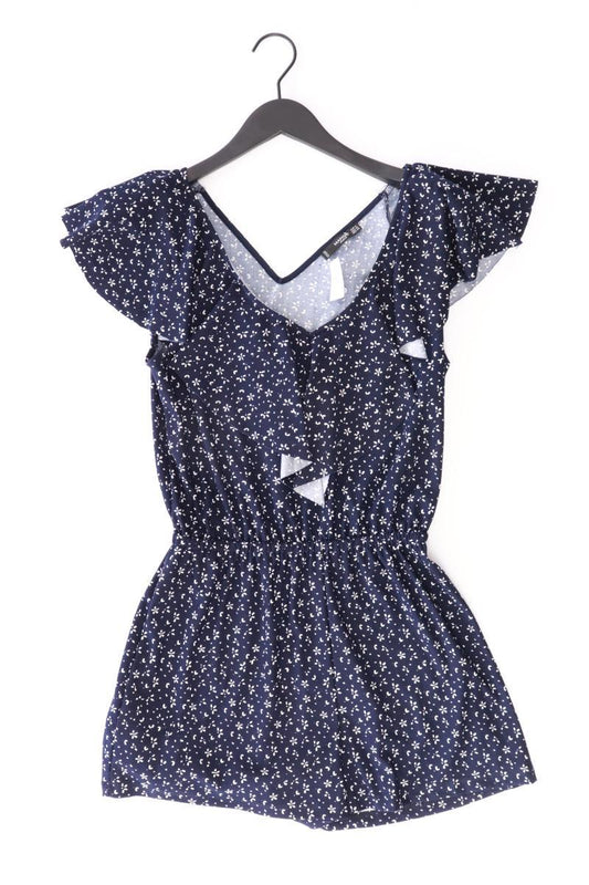 Mango Kurzer Jumpsuit Gr. S blau aus Polyester