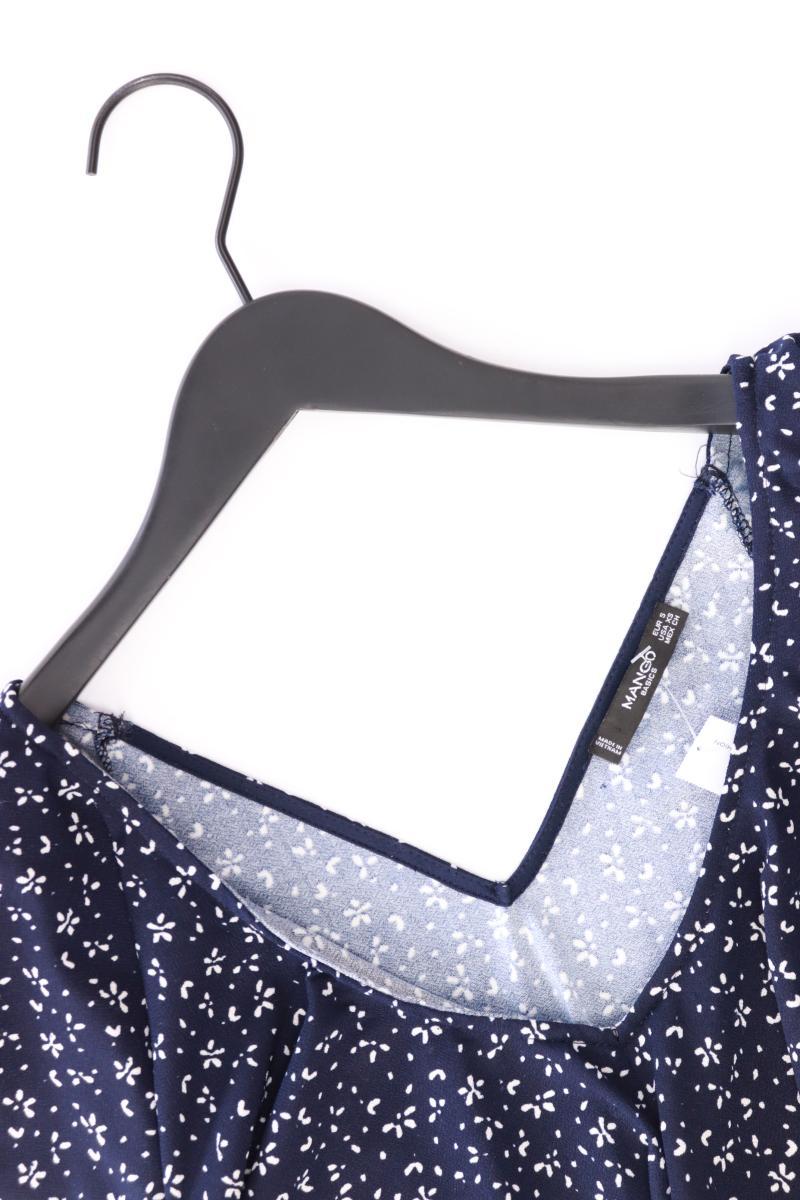 Mango Kurzer Jumpsuit Gr. S blau aus Polyester